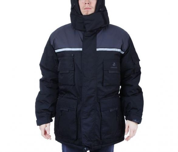 Куртка Кайман, размер 88-92, рост 170-176, цвет чёрный