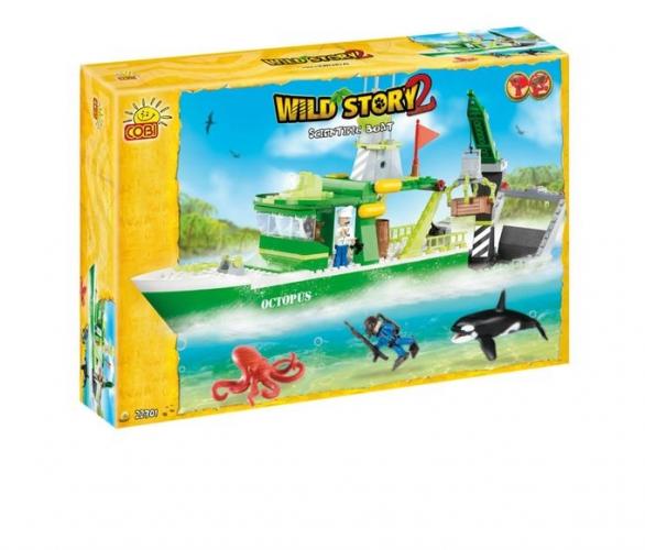 Конструктор Cobi Wild Story 22301 Исследовательское судно