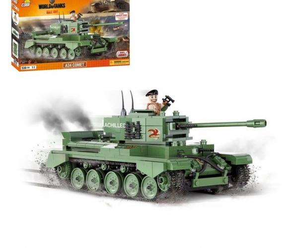 Конструктор Cobi World of Tanks 3014 A34 Comet