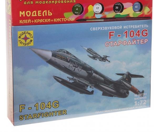 Сборная модель Сверхзвуковой истребитель F-104G Старфайтер