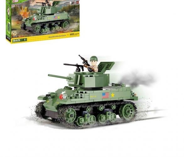 Конструктор Cobi Small Army World War II 2478 M5A1 STUART VI