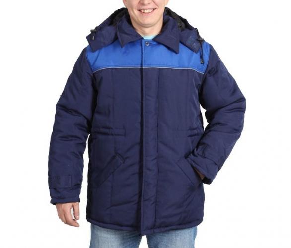 Куртка утеплённая «Урал-2» с капюшоном, размер 44-46, рост 170-176 см