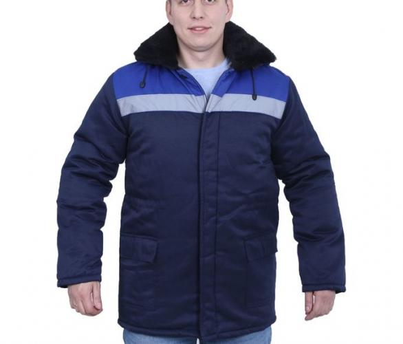 Куртка Регион 37, размер 44-46, рост 170-176 см, цвет сине-васильковый