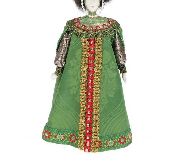 Новогодняя кукла Мария в русском костюме  24 см (Фс11) МИКС