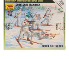 Сборная модель Советские лыжники