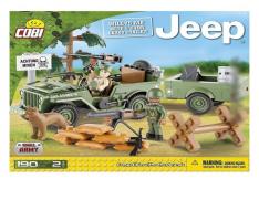 Конструктор Cobi Small Army 24192 Jeep Willys MB with 1/4 Ton Cargo Trailer