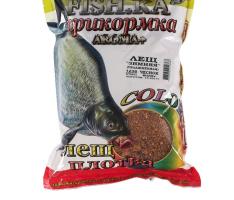 Прикормка Fish-ka Зима Лещ увлажнённая чеснок, вес 0,8 кг