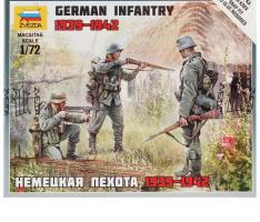 Сборная модель Немецкая пехота. 1939-1942