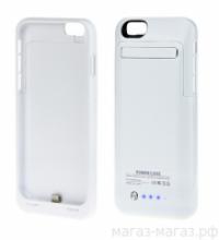 Внешний аккумулятор чехол для iPhone 6/6Plus CUTIE 2800mAh - белый