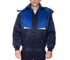 Куртка «Пилот», размер 44-46, рост 170-176 см, цвет тёмно-синий