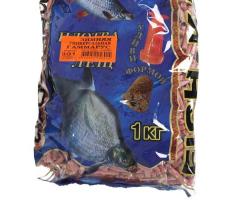 Прикормка Fish-ka зима Универсальная, гамарус гранулы, вес 1 кг