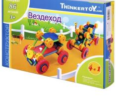 Конструктор Thinkertoy  Вездеход (86 деталей) THIN0710-004