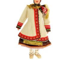 Сувенирная кукла Женский костюм Тамбовской губернии 19 век