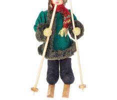 Новогодняя кукла Мальчик-подросток в зимнем костюме 28 см (А2-23) МИКС